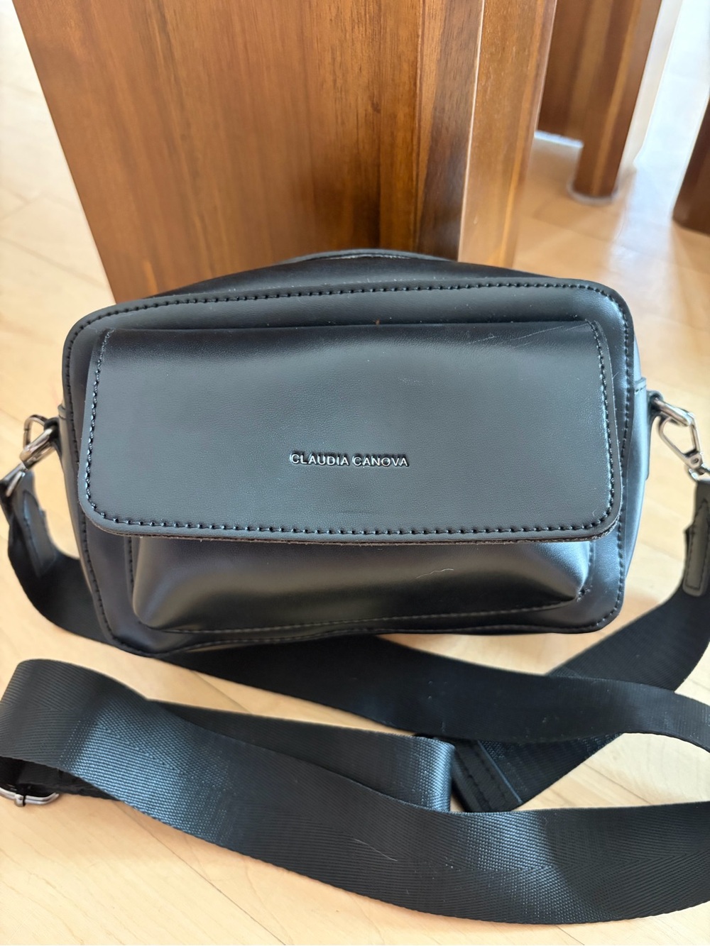 Black Claudia Canova Camera Bag